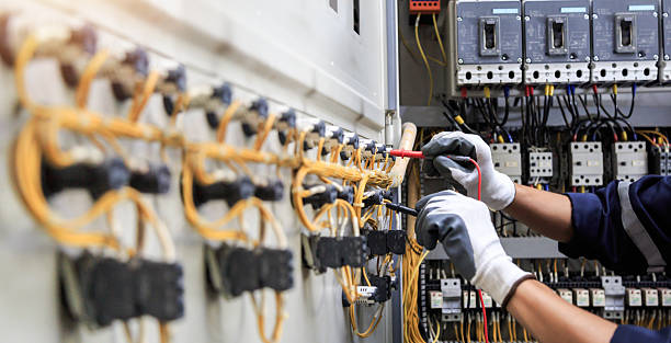 Professional Electrician technician working in Copper Canyon, TX